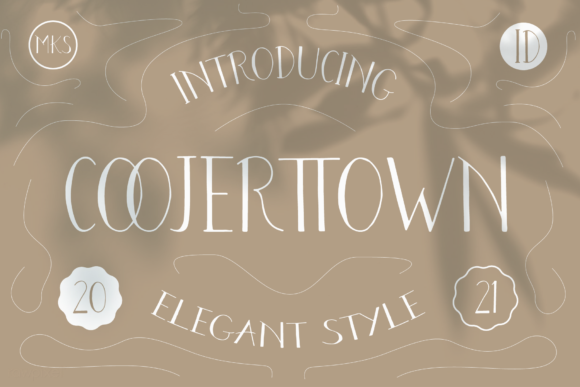 Coojertown: A Typeface for Refined Visual Identity