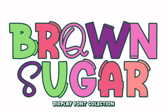 Discovering the Playful Charm of the Brown Sugar Typeface