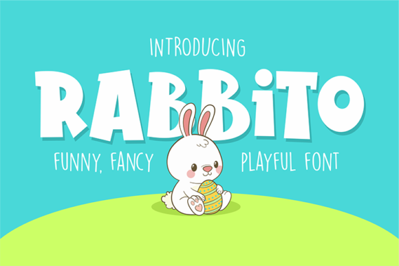 Rabbito: A Playful Display Font for Creative Projects