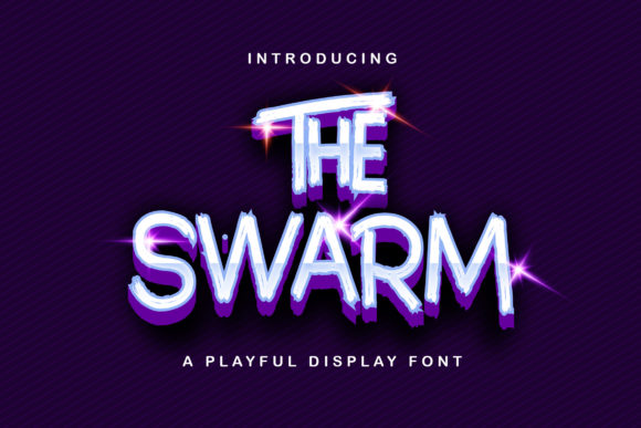 The Swarm: A Display Font That Captures Attention